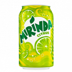 Mirinda Orange No Artificial Flavors Soft Drink, Can, 250 Ml