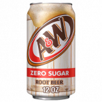 Diet A&W Root Beer, 12 fl oz – 12 Cans pack