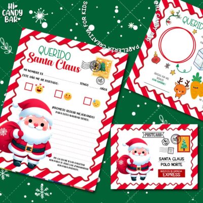 Carta Santa Claus Mod.2