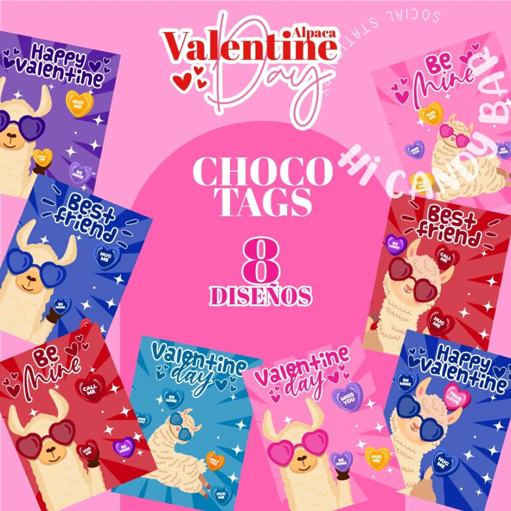 Pack Choco Tarjeta Valentine Day
