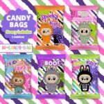Pack Candy Bags Scary Labubu