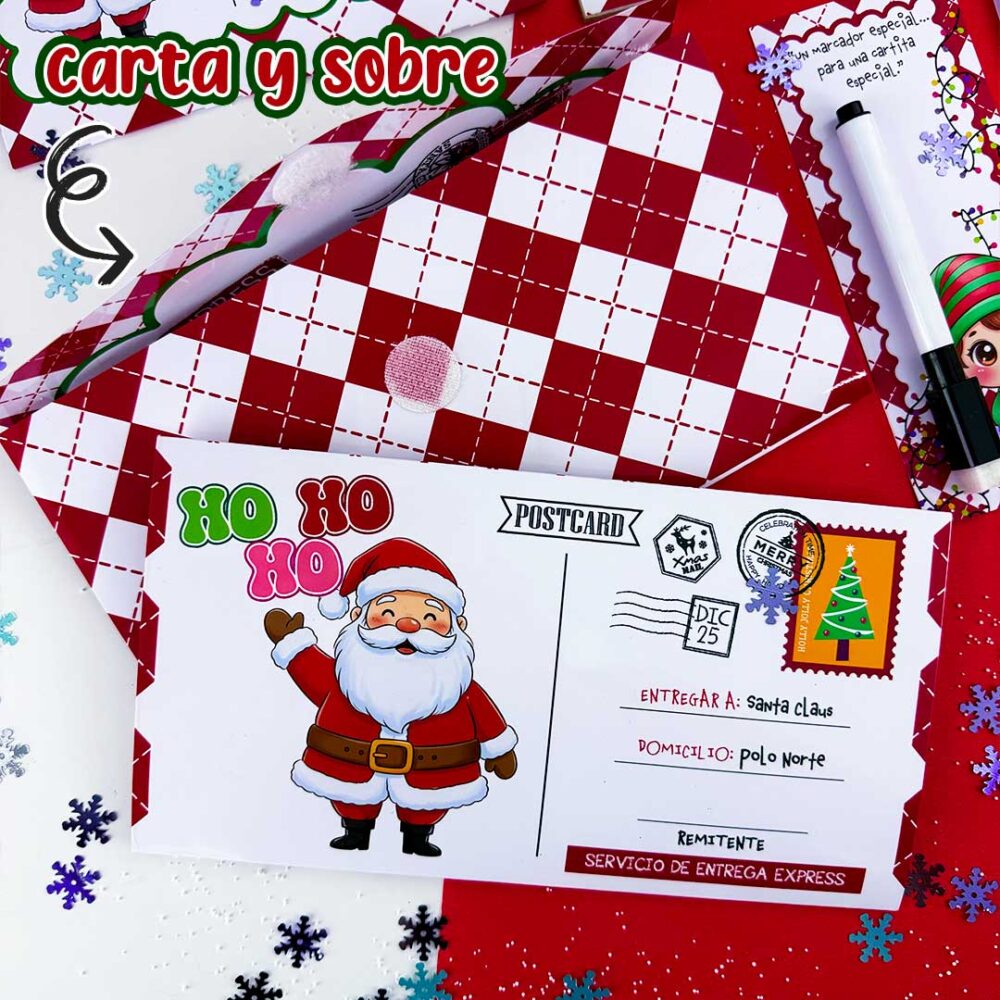 Pack Carta Mágica de Santa